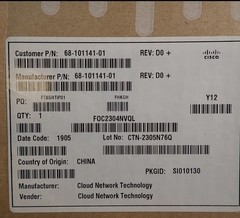 Cisco CS-QUADCAM V01 TTC8-10 68-101141-01 Quad Camera Conference Room Kit