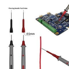 Electrical Multimeter Test Lead Kit with Soft Case Test Hook for Di