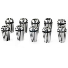 ULTRA PRECISION ER16 COLLET SET 3/32 TO 3/8″ 10PCS TIR0.0002″/5μm CNC TOOLS