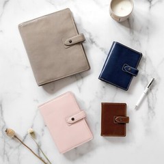 Filofax Malden Organizer Personal Size Navy – Tactile Full Grain Buffalo Leat…
