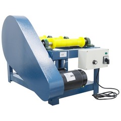 220V 550W Horizontal Drum Small Lab Ball Mill Enamel Grinding Glaze Quartz Sand