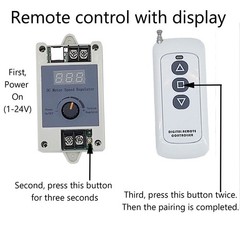 DIY Design 24V Reciprocating Swing Motor 20-120 Degrees Adjust Speed 90/120rpm