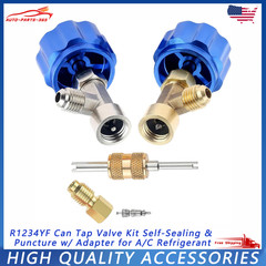 R134A AC Refrigerant Can Tap Valve Kit Durable For Automotive Maintenance
