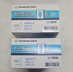 Kimberly-Clark Powder Free Nitrile Examination Gloves Size XL (2 boxes of 90Ct)