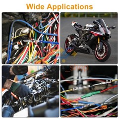 739Pcs Automotive Electrical Connector Pins Kit Terminal Removal Tool Wire Seals