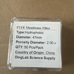 PTFE Membrane Filter Hydrophobic 47mm