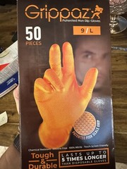 Gloves Nitrile, Compatible Touch Screen, Size: LX50 – Grippaz