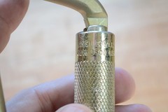 5 QTY!!!! LB9 Heat Treated Steel Carabiner self-locking, ANSI rated.