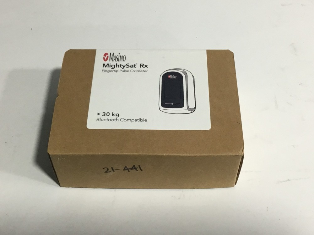 Masimo MightySat Rx Fingertip Pulse Oximeter Bluetooth – TESTED