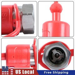 1/2″ Npt Hydraulic Quick Connect Tractor Couplers Ball Pioneer Style 2 Sets