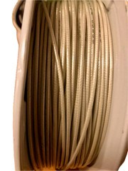 Prestolite M5086/2-18-9 White PVC Insulation 18-AWG Stranded Wire 600V 500 ft.