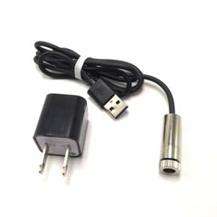 Focusable 650nm 5mw Red Laser Diode Module Dot+Line+Cross Lens with 5V Plug