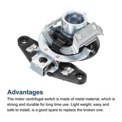 1 x Single Phase Electric Motor Centrifugal Switch L19-302Y-1 Bore 19mm