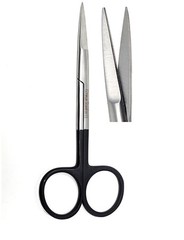 2 pcs SuperCut Iris Scissors 4.5″ Curved & Straight German Stainless Steel CE