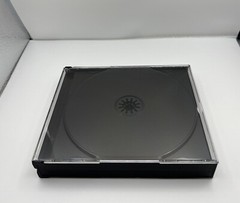 10 NEW CHUBBY 24MM Double (2) CD CASE WITH BLACK TRAY, ASSEMBLED, 1057Q+QJ01