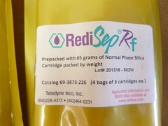 Teledyne RediSep Rf Normal Phase Silica 65 grams 69-3873-226 Six Cartridges