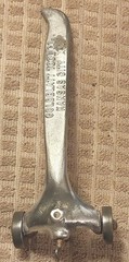 Vintage Goldblatt Skate Wheel Joint Raker Tool Bricklayer Masonry, Kansas city.
