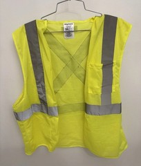Bodyguard Hi-Visibility Safety Vests “L/XL” LOT OF 15 – Yellow (100% Polyester)