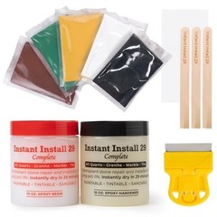 29-Minute Epoxy Repair Kit – 20 oz for Granite, Marble & Tile – Complete Set wit