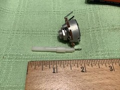 Mallory UA55T154 Potentiometer 500K Ohms With 150 K Ohms Tap
