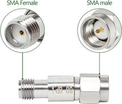 SMA Attenuator 10db 20db 5db 2W 50 Ohm DC-8GHz in-Line Provides from 1dB to 50dB