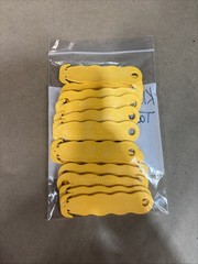 Lot of 10 Klever Kutter Box Tape Cutter Knife Double Shielded Blade Yellow