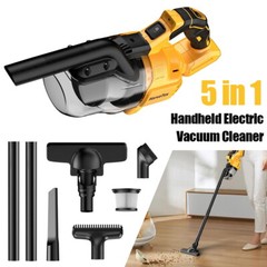 Cordless Vacuum For DeWalt 20V Battery, 5 in 1 Handheld Electric Vacuum Cleaner