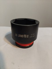 1/2 In. Drive X 1-1/2 In. 38mm 6-Point NEW Impact Socket Ju JianTec