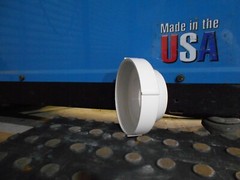 3″ X 4″ PVC Sewer Cleanout Cap Adapter, Pop Up Sewer Relief Cap Adapter,
