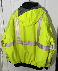 Occunomix High Visibility Saftey Work Bomber Jacket 3X LUX-TJBJ Hi Vis 3XL