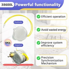 38600l Synchron Replacement 2 Wire Spring Return Damper Motor for HVAC,…