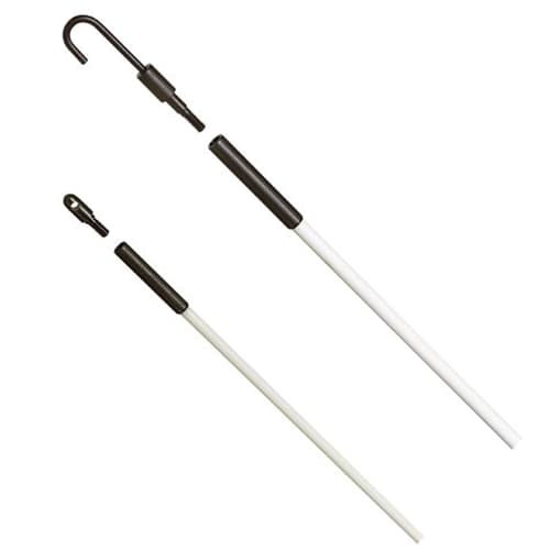 Ideal 31-612 Tuff-Rod Regular Flex Fiberglass Fish Rod Kit 24 ft (4 x 6 ft)