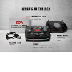 GA Elite Series Law Enforcement Wearable Safety Light – Red/Blue