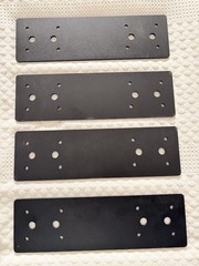 (4) 10x 3 Metal Plate Set … 3 Millimeter Thick