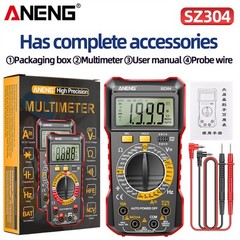 SZ304 Multifunction 1999 Counts Digital Multimeter True RMS Handheld Tester
