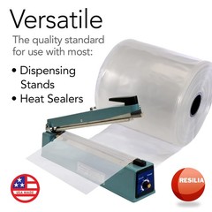 Heavy-Duty Lay Flat Poly Tubing – 4 Mil, 500ft Food-Grade Packaging Solution