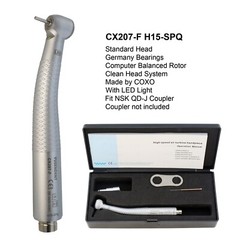 COXO Dental Self Power High Speed Handpiece 4 Hole E generator NSK QD-J Coupler