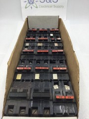 Lot of 15 Flawed FPE Federal Pacific NA240 40 Amp Type NA Circuit Breakers
