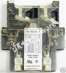 Allen Bradley 195-BA10 /A Auxiliary Contact 690V 10A Qty