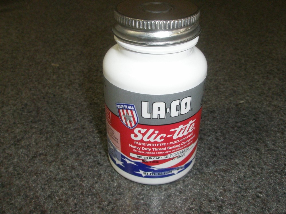 Laco Teflon Paste 8 oz HD Thread PTFE Sealing Compound #42019 USA