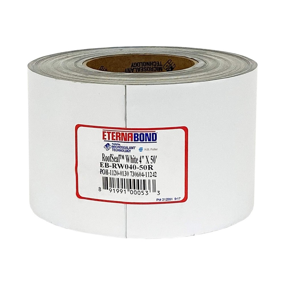 Eternabond White 4 X50 Microsealant Uv Stable Rv Roof Seal Repair 35 Mil Total