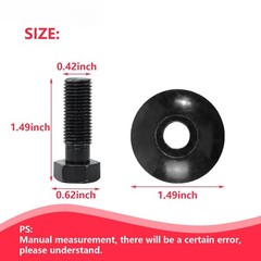 Fits Husqvarna 532193003 Blade Bolt & Washer – 3 Pack