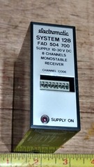 Electromatic System 128, FAD 504 700 , 10-30V, 8 Channels, Monostable Receiver