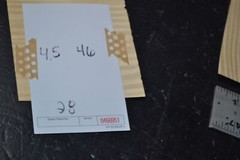 Curly Maple Raw Wood Veneer Sheet 4.5 x 46 inches 1/42nd 4669-51
