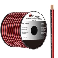 Moisture-Resistant 18 AWG Wire 100FT – Perfect for LED Strip Lighting Projects