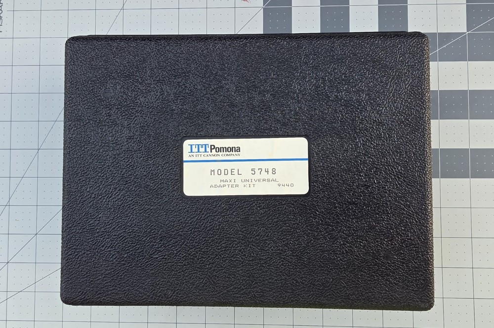 ITT Pomona Maxi Universal Adapter Kit Model: 5748 Coaxial Connector Tester Kit