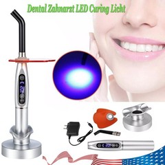 Dental Wireless Cordless LED Cure Curing Light Lamp 2000mw 5W Tool Resin Cure US