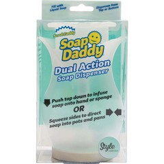 Scrub Daddy Soap Daddy 13.25oz Refillable Dish Soap Dispenser