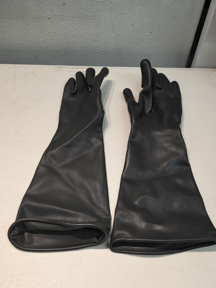 Mapa Professional Trident 286 18″ Latex Chemical Resistant Gloves Size 11-11 1/2