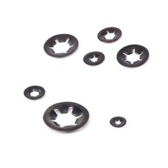 360 Pieces 9 Sizes Push Nuts Assortment, Speed Clips Retaining Clips Fasteners